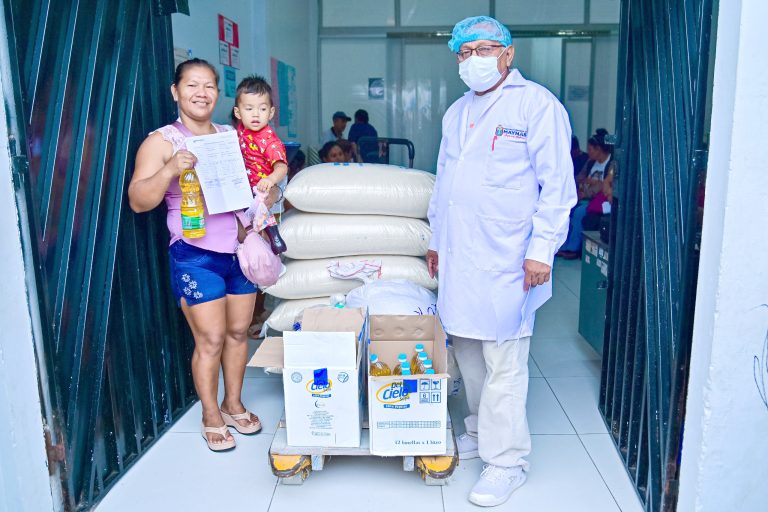 Municipalidad de Maynas refuerza su compromiso social con la entrega de productos alimenticios a comedores populares y diferentes sectores vulnerables