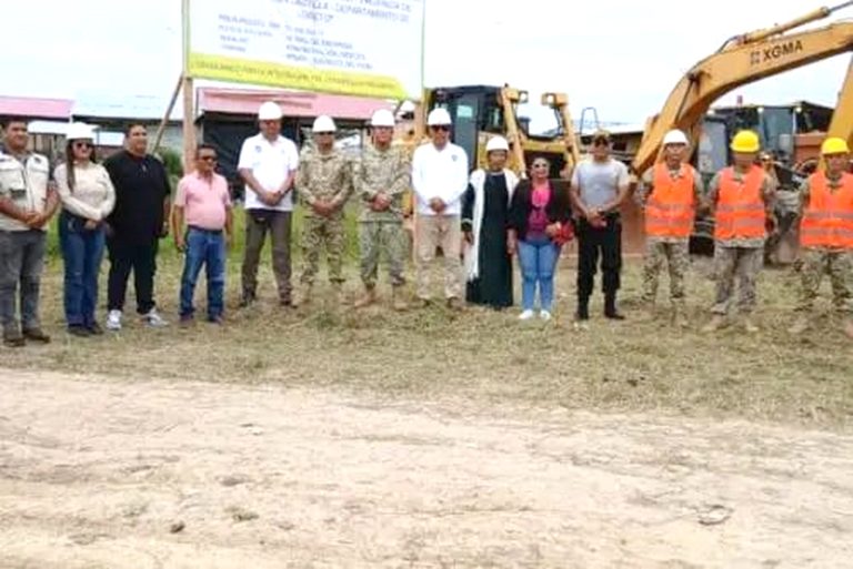 Ejército ejecuta mantenimiento de vía estratégica en la frontera de Loreto