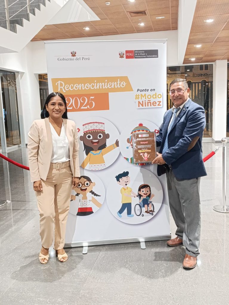 Contamana es reconocida a nivel nacional por su compromiso con la niñez