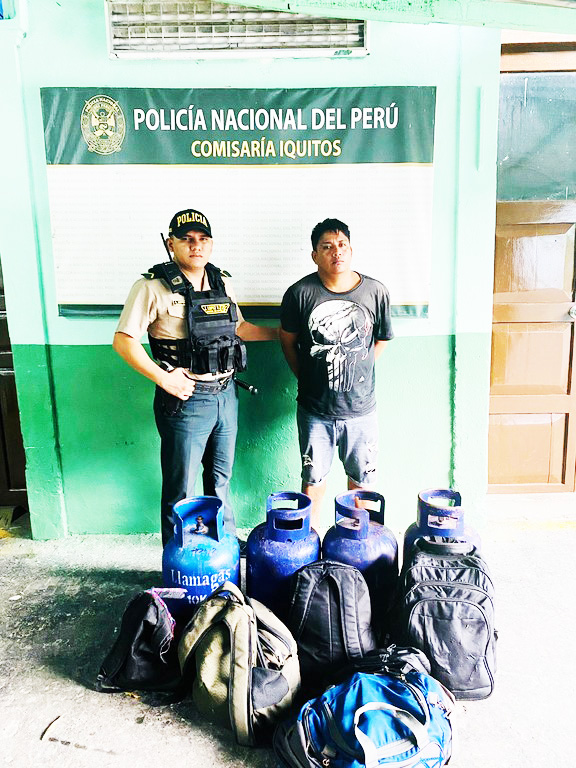 Comisaría de Iquitos detiene a “Ojón”