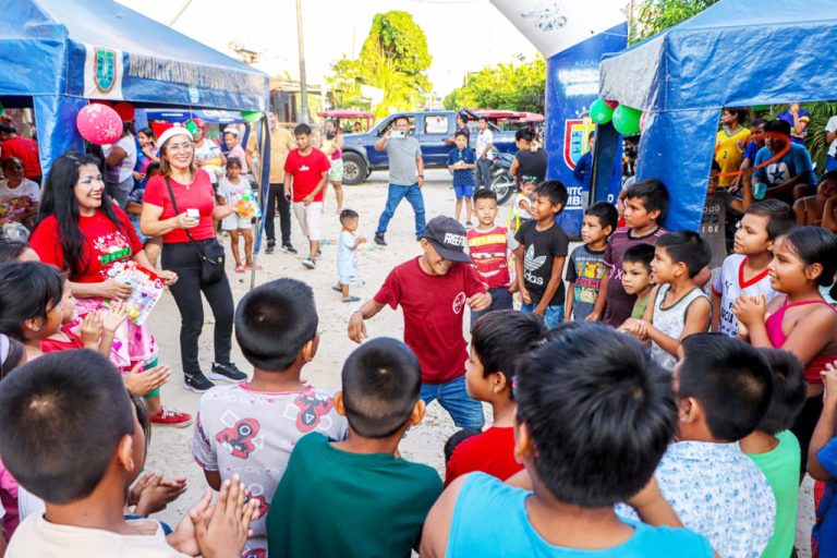 La municipalidad de Maynas da inicio a las chocolatadas navideñas en diferentes puntos de la ciudad