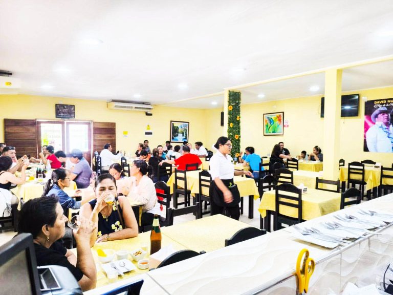 Empresario solidario ofrece local, alimentación y sonido