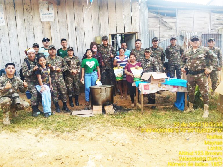 DIRANDRO Iquitos refuerza lazos con la comunidad