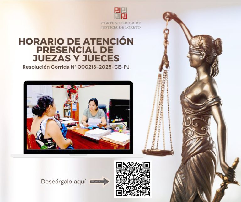 Corte Superior de Justicia de Loreto cumple con ley orgánica de atender a los abogados