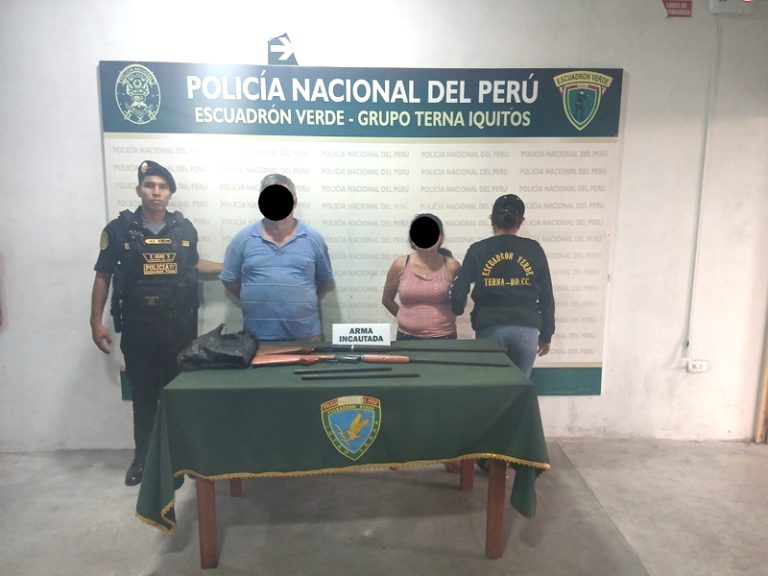Escuadrón Verde desarticula presunta banda criminal