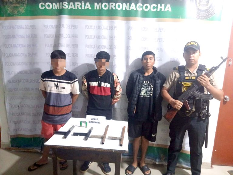 Desarticulan a presunta banda criminal