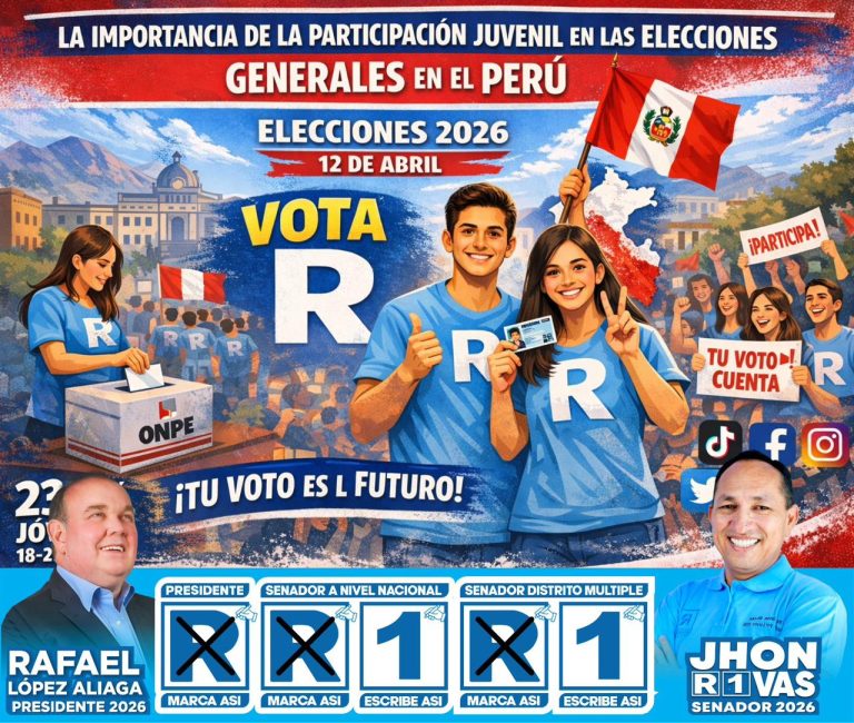 La importancia de la participación juvenil en estas elecciones generales de nuestro país