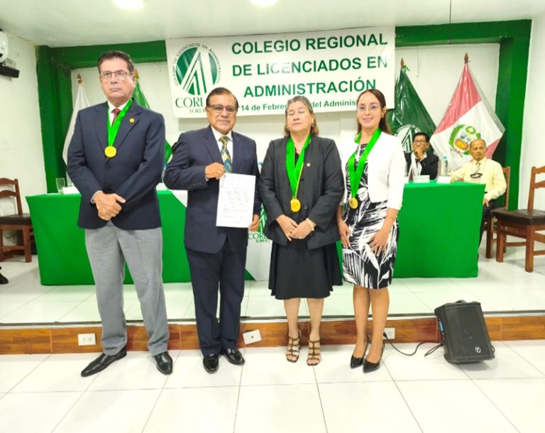 Comité electoral del Colegio de Licenciados en Administración de Loreto publica cronograma electoral para elegir próxima decanatura regional