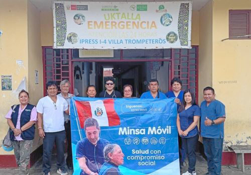 Loreto: Minsa Móvil brindó 1,282 atenciones médicas a comunidades nativas de Trompeteros