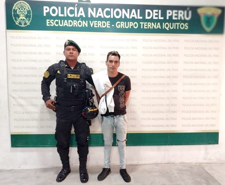 Acción policial permite capturar a sujeto