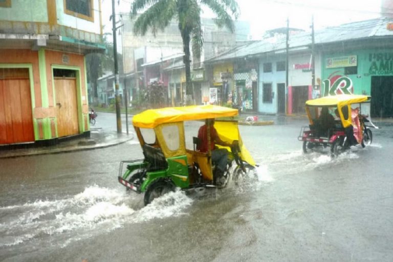 SENAMHI alerta diez días consecutivos de lluvias en Loreto