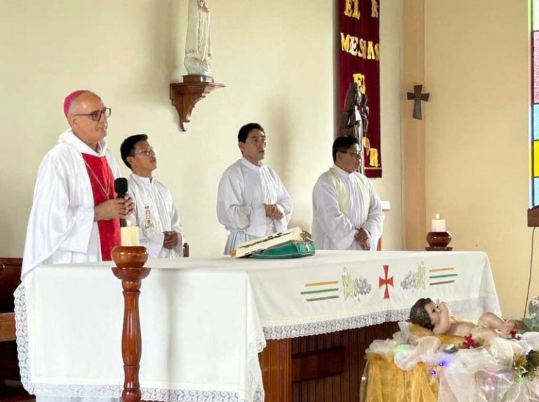 Vicariato de Iquitos clausura el Año Jubilar con misa presidida por monseñor Cadenas