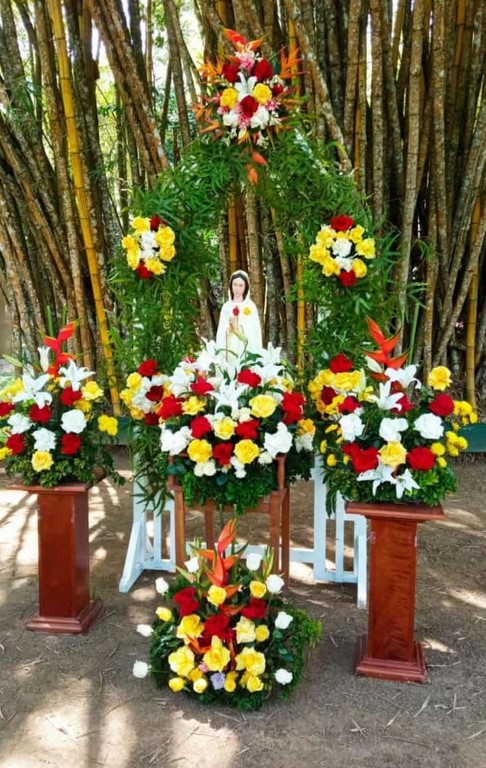 Hoy peregrinación en Nauta por Virgen Rosa Mística