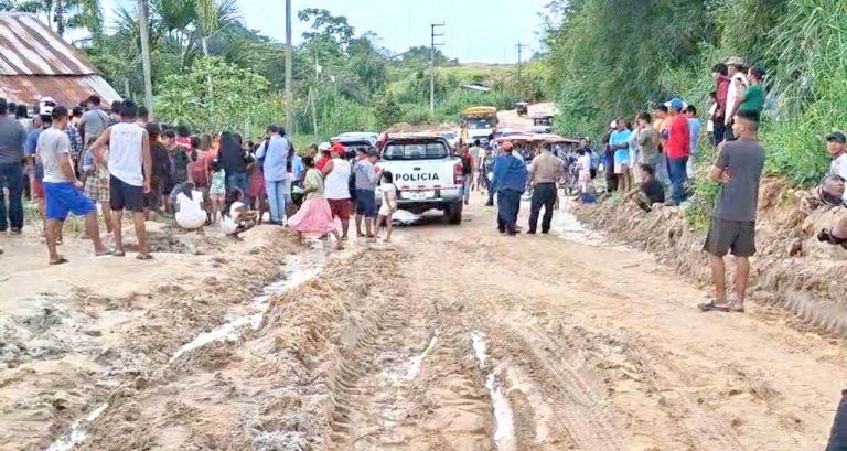 Fatal accidente en la carretera Iquitos–Nauta