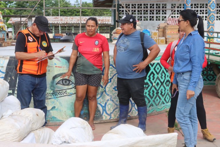 Tiruntán, capital distrital de Padre Márquez, en emergencia por erosión del río Ucayali