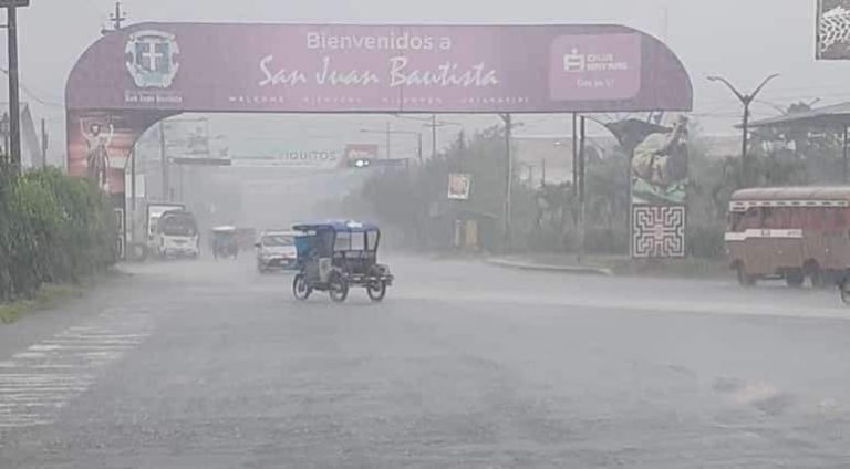 SENAMHI alerta continuidad de lluvias y crecida de ríos en Loreto desde este lunes