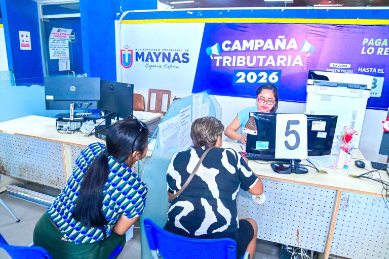 Grandes sorteos para contribuyentes puntuales de la municipalidad de Maynas en este 2026