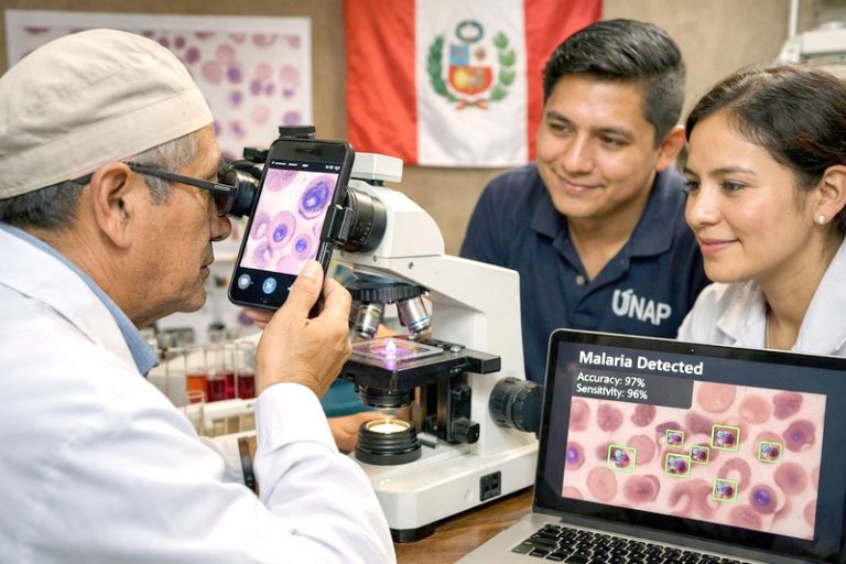 UNAP desarrolla herramienta con inteligencia artificial que detecta malaria con más del 90 % de precisión