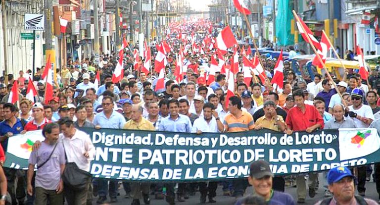 Frente Patriótico de Loreto convoca a movilización por crisis eléctrica y defensa de Petroperú