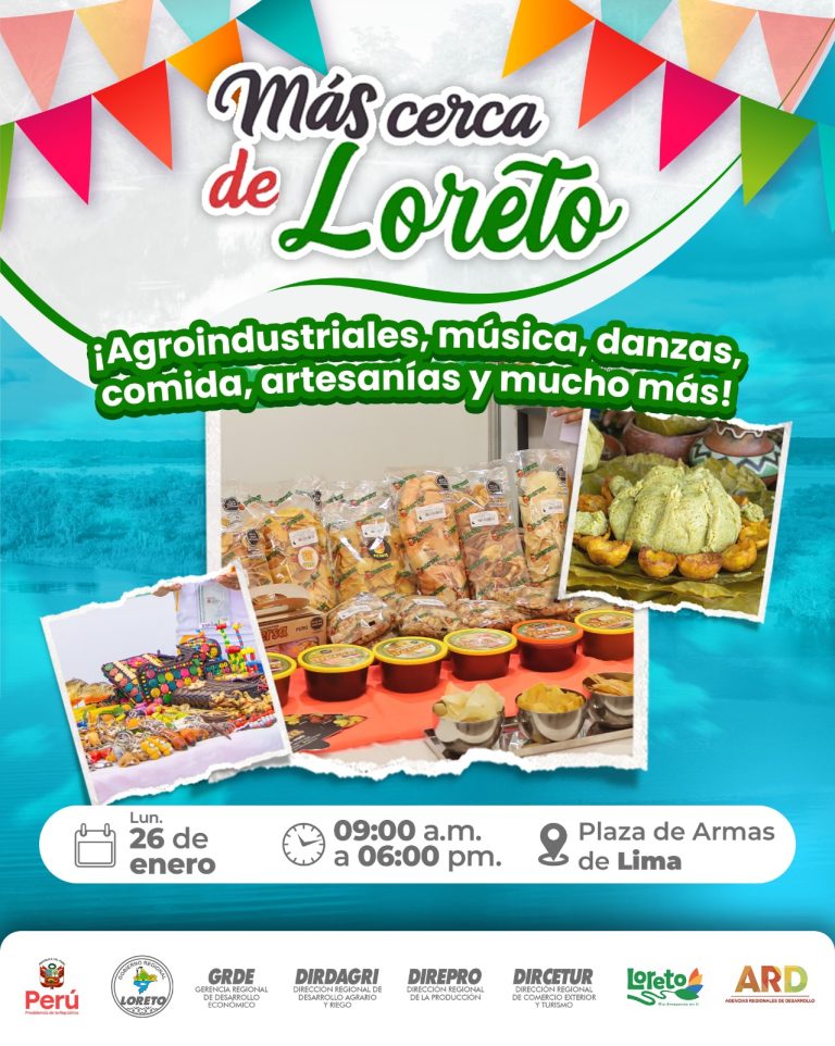 Gorel presente en feria “Más cerca de Loreto” en Lima
