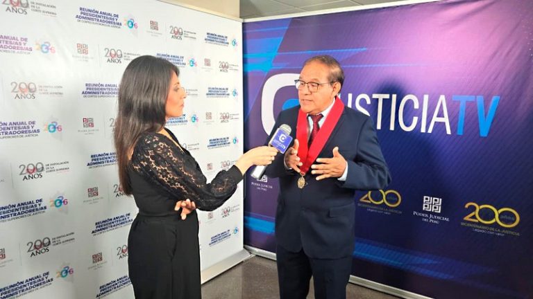 Convenio entre Corte de Loreto y PIAS es resaltado en programa de televisión “Justicia TV” de Lima