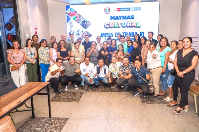 En mesa de trabajo coordinan la implementación del Plan Provincial de Cultura de Maynas 2026 – 2030