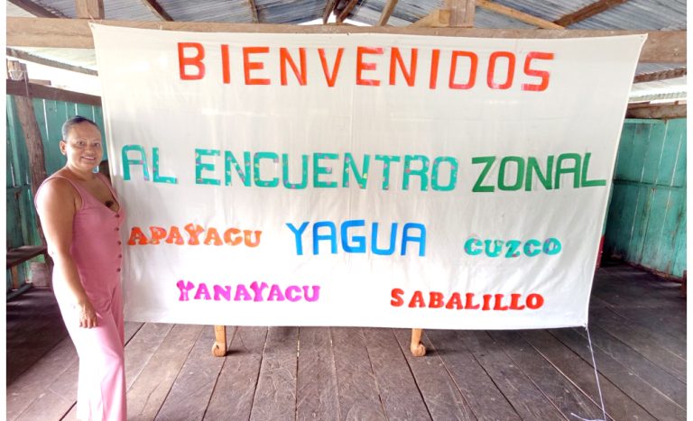 Encuentro zonal Yagua reunió a comunidades de Loreto para fortalecer identidad cultural y organización