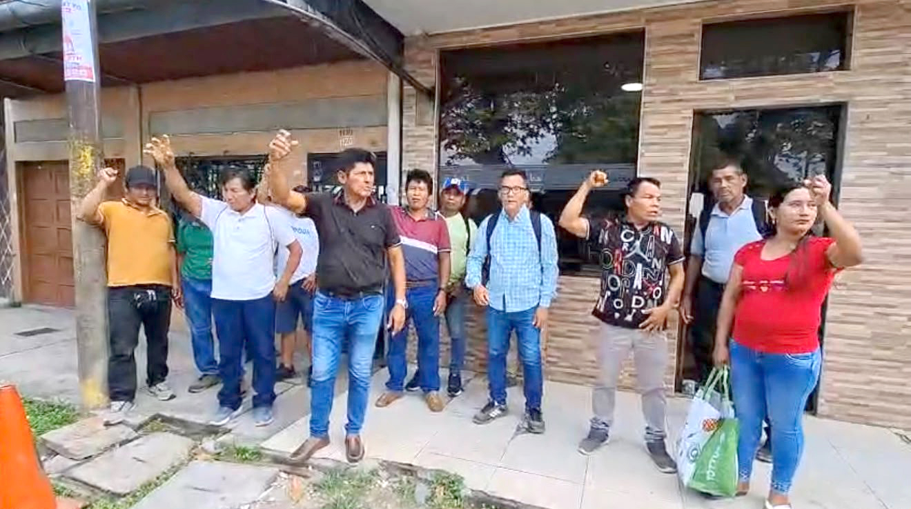 Nueve comunidades protestan en OPIPP y exigen poner en funcionamiento proyecto de electrificación