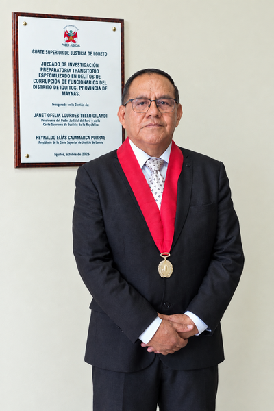 Discurso del presidente de la Corte de Loreto en: Inauguración del “Juzgado de Investigación Preparatoria Transitorio Especializado en Delitos de Corrupción de Funcionarios” con competencia regional de Loreto