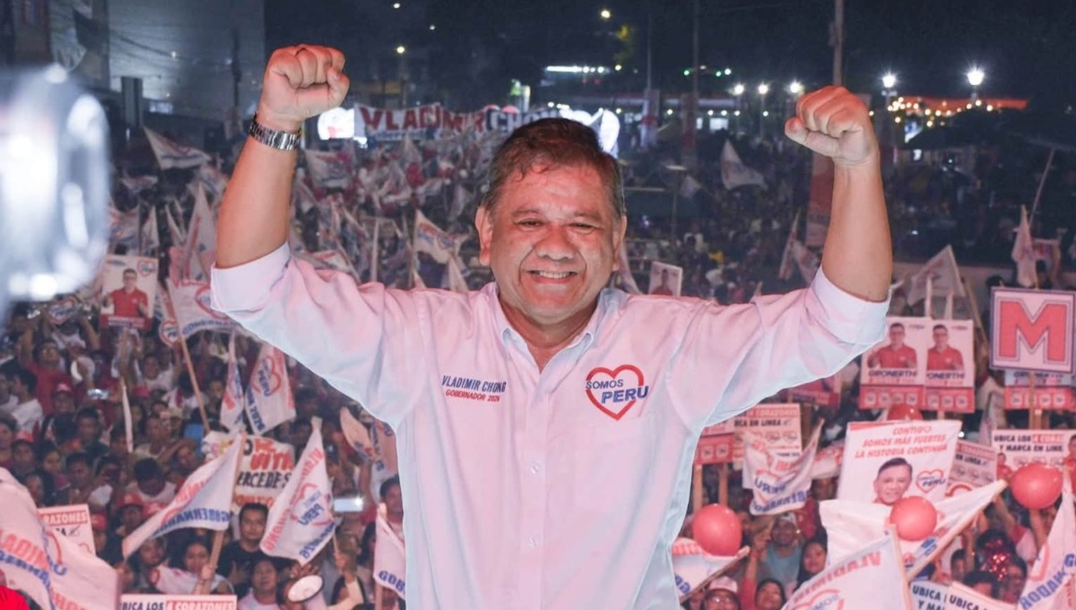 Vladimir Chong pide prudencia y confía en superar el 30% con votos de las provincias